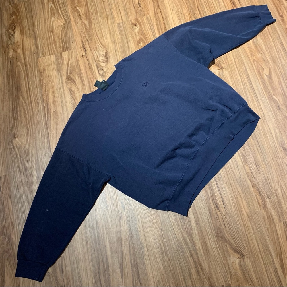 Vintage USA Olympics Navy Blue Embroidered Crewneck Size XXL